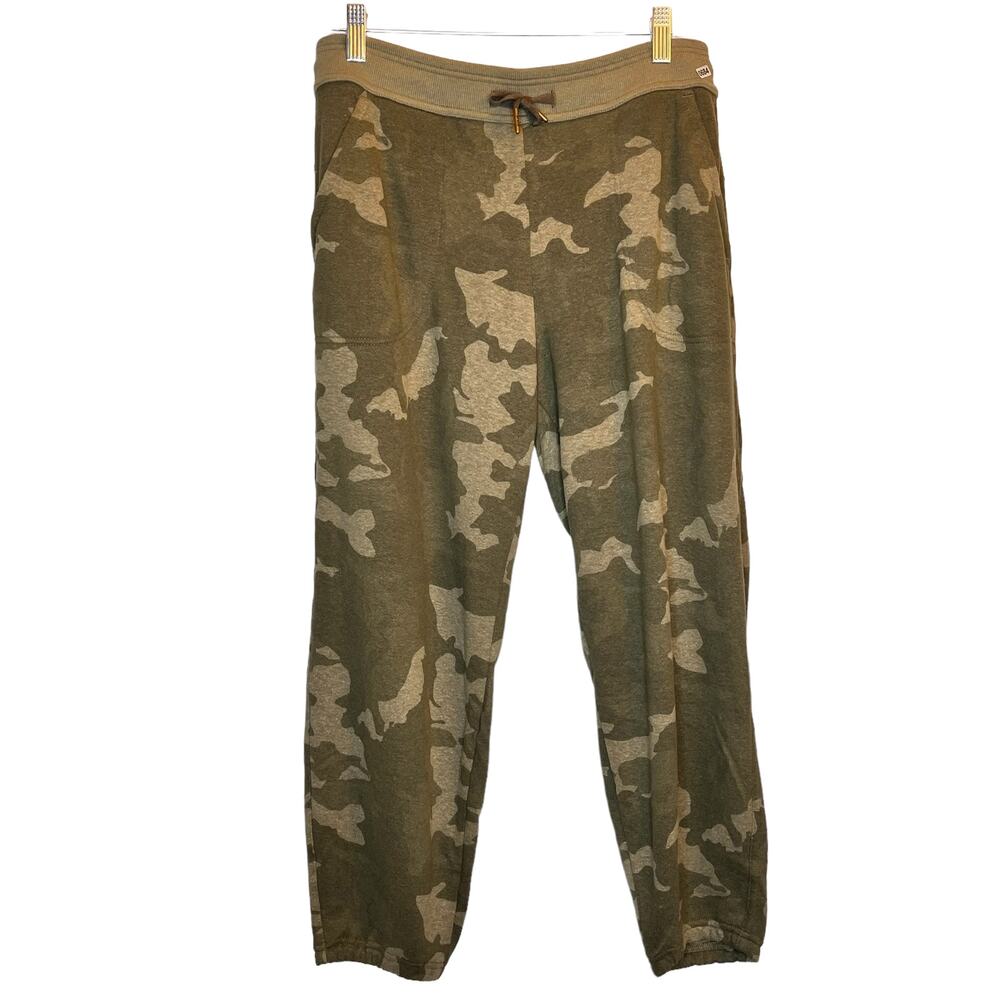 PrAna Cozy Up Camouflage Jogger Ankle Sweat Pants NWT